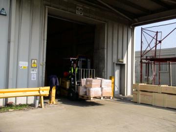 2195 HCH forklift arrives
