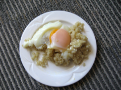 0318 quinoa egg served